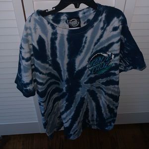 Zumiez Santa Cruz tie dye shirt